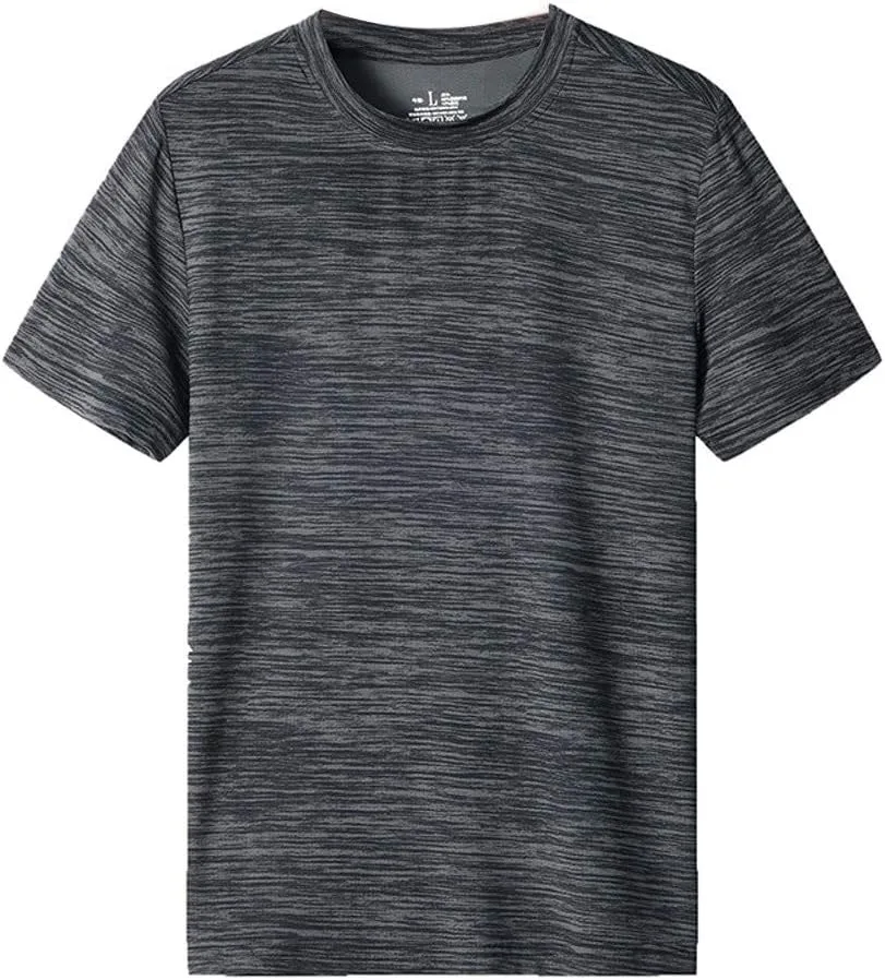 

Мужская футболка для тренировок Crew Neck с коротким рукавом Quick Dry