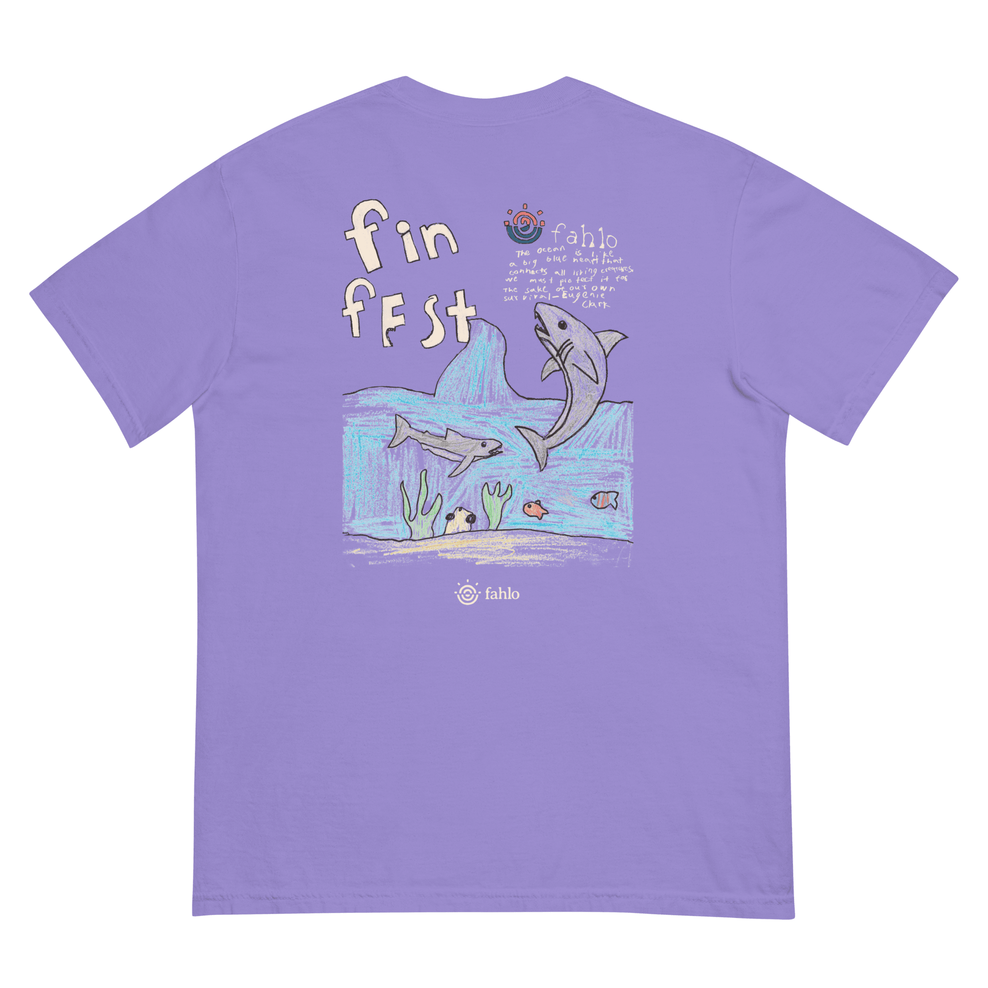 

Футболка Fin Fest 2024 - Логан Fahlo, цвет Violet