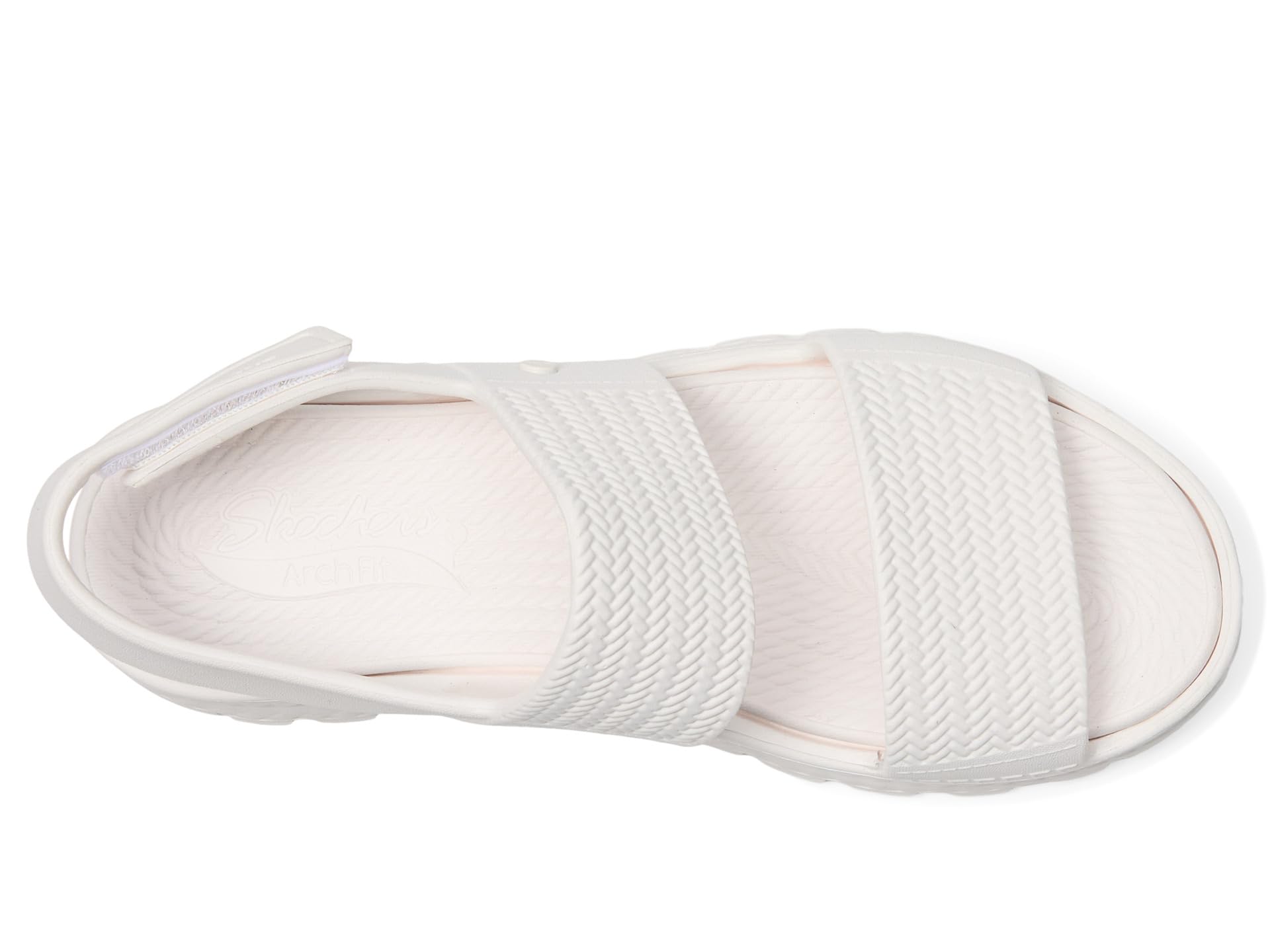 Сандалии SKECHERS Foamies Arch Fit Footsteps - Sunny Days, белый — фото 2