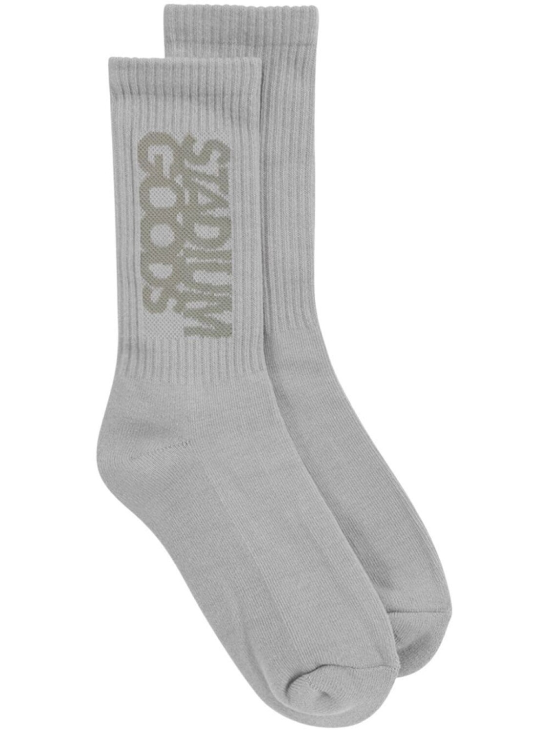 

STADIUM GOODS носки с вышитым логотипом, зеленый
