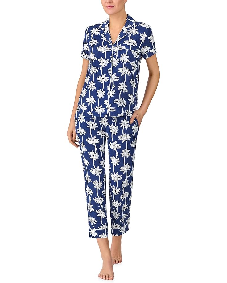 

Пижама Kate Spade New York Short, цвет Navy Palm Trees