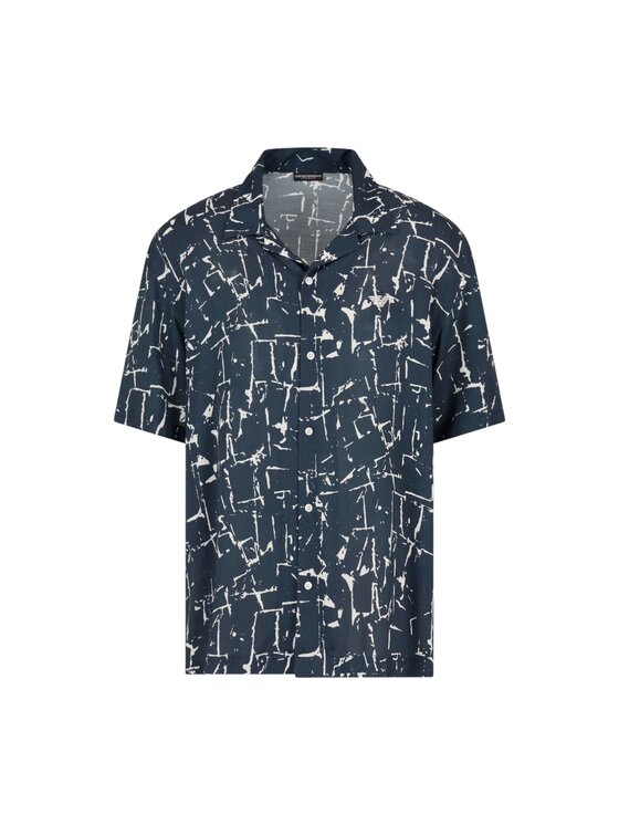 

Рубашка обычного кроя EM000593 AF12351 FB070 Emporio Armani, синий