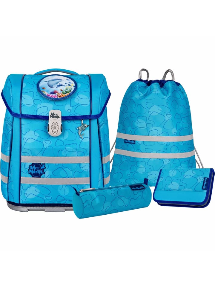 

McNeill Набор школьных сумок PERFECTO из 5 предметов, цвет BUBBLE, синий