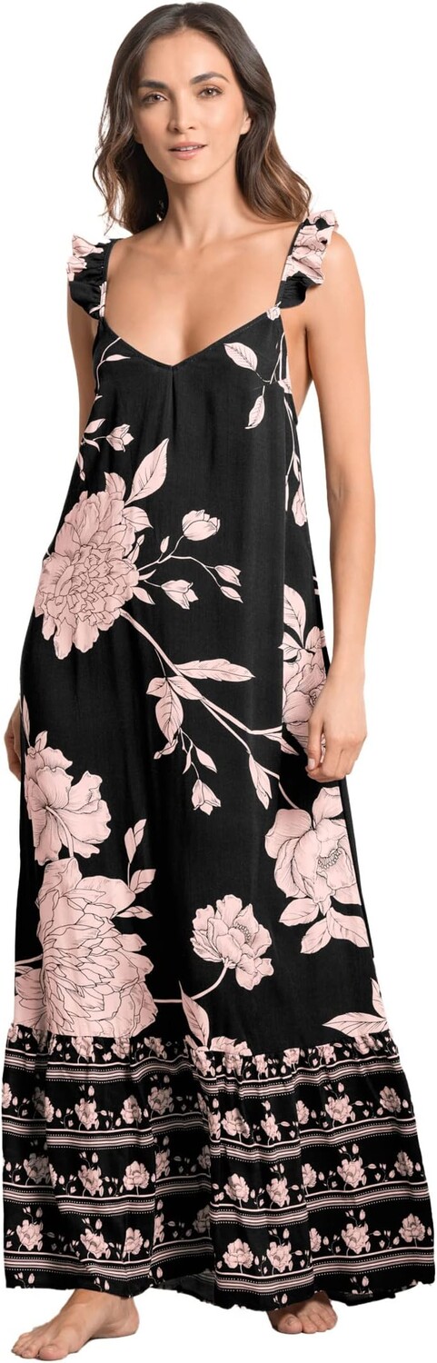 

Пляжное платье Maaji Evening Bloom Promise Long Dress, черный