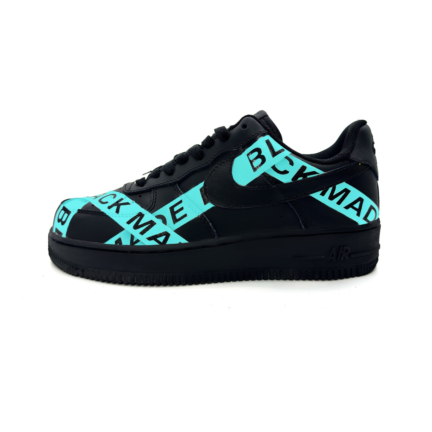 

Кроссовки Nike Air Force 1 Skateboarding Shoes Unisex Low-top Black Tiffany, черный