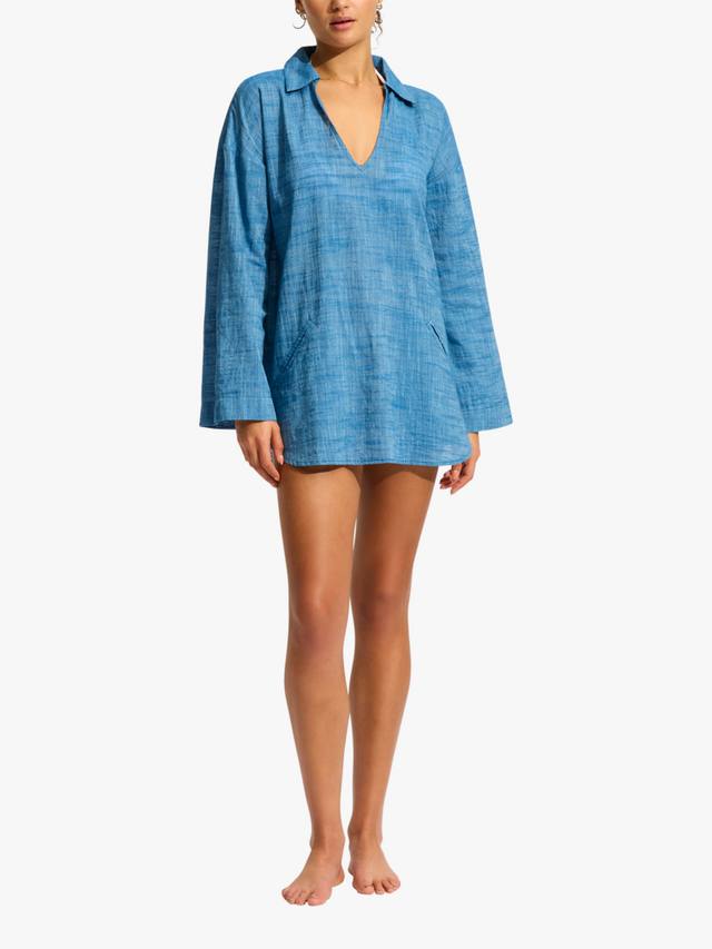 

Пляжная рубашка Seafolly, Chambray