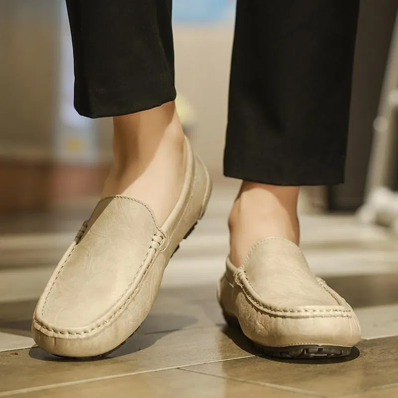 Мокасины мужские PUGHGAETZF Loafers, абрикосовый — фото 4