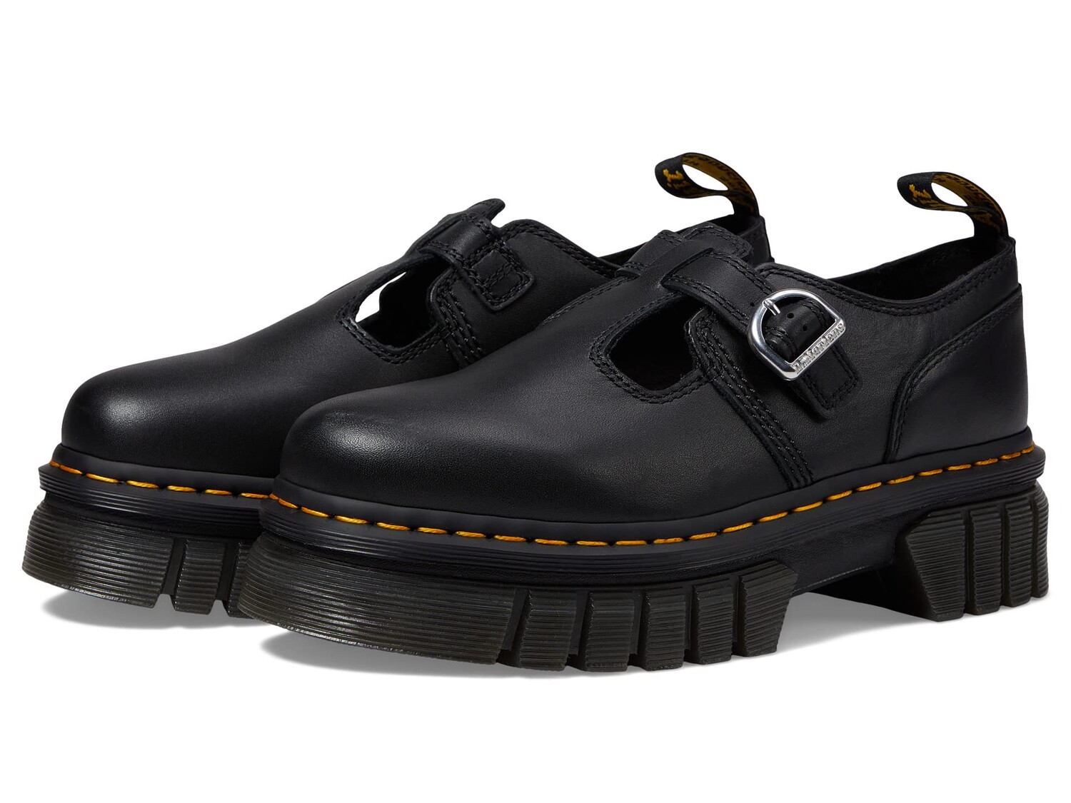 

Лоферы Dr. Martens Audrick T Bar, черный
