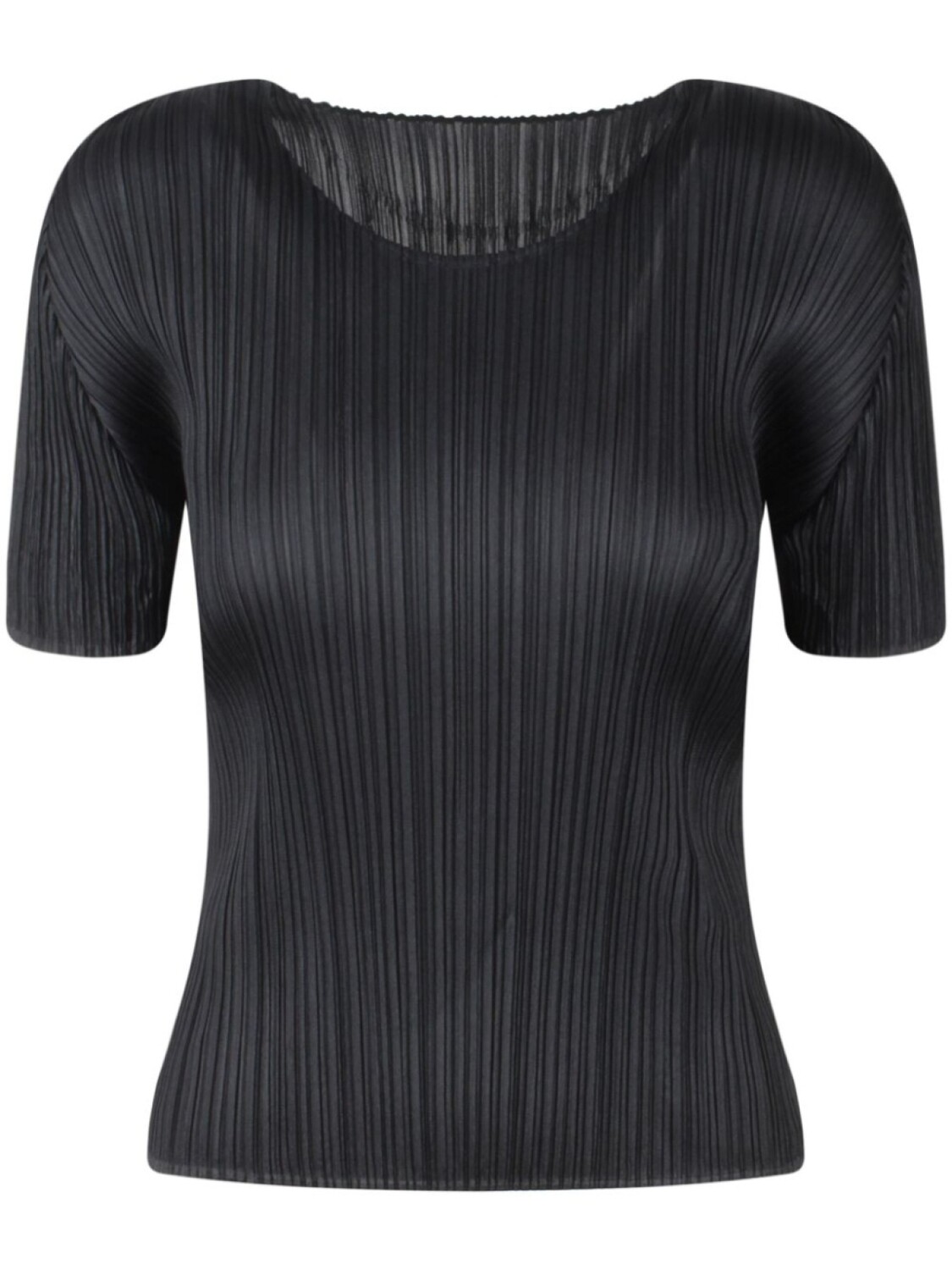 

Топ с эффектом плиссе Pleats Please Issey Miyake, черный