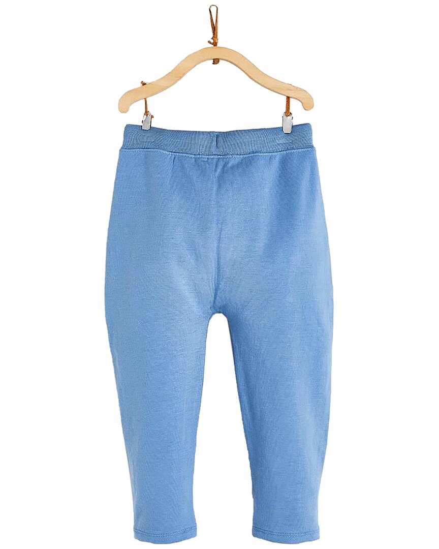 Babycottons Pima Colors Штаны-харем для малышей, синий — фото 2