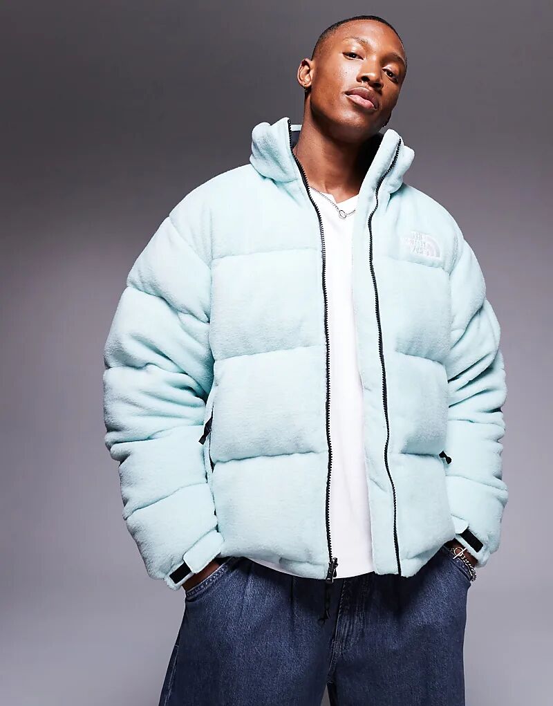 

Пуховик Nuptse из полярного флиса соснового цвета The North Face