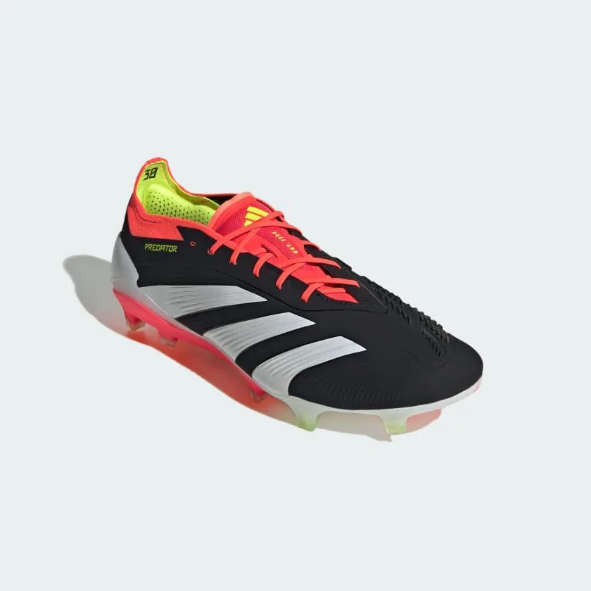 Футбольные бутсы Adidas Elite для твердого грунта - желтые, черный/белый/красный — фото 4