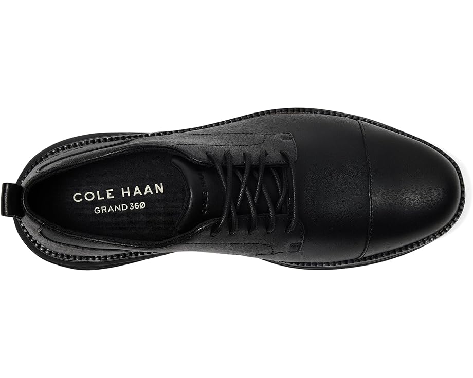 Оксфорды Cole Haan Grand Hurrion Cap Toe Oxford, черный — фото 2