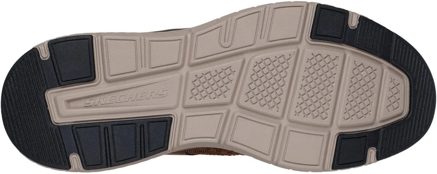 Мужские кроссовки Skechers Arch Fit Crosser - Emeric Trainers, 2-Brown — фото 2