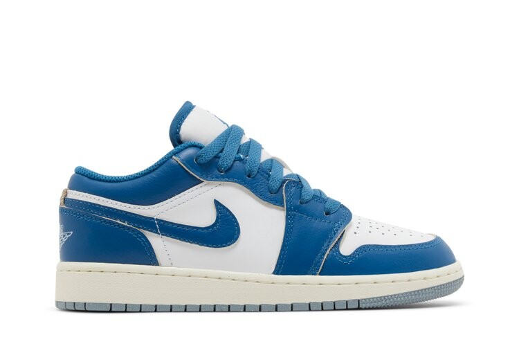 

Кроссовки Air Jordan 1 Low SE GS, синий