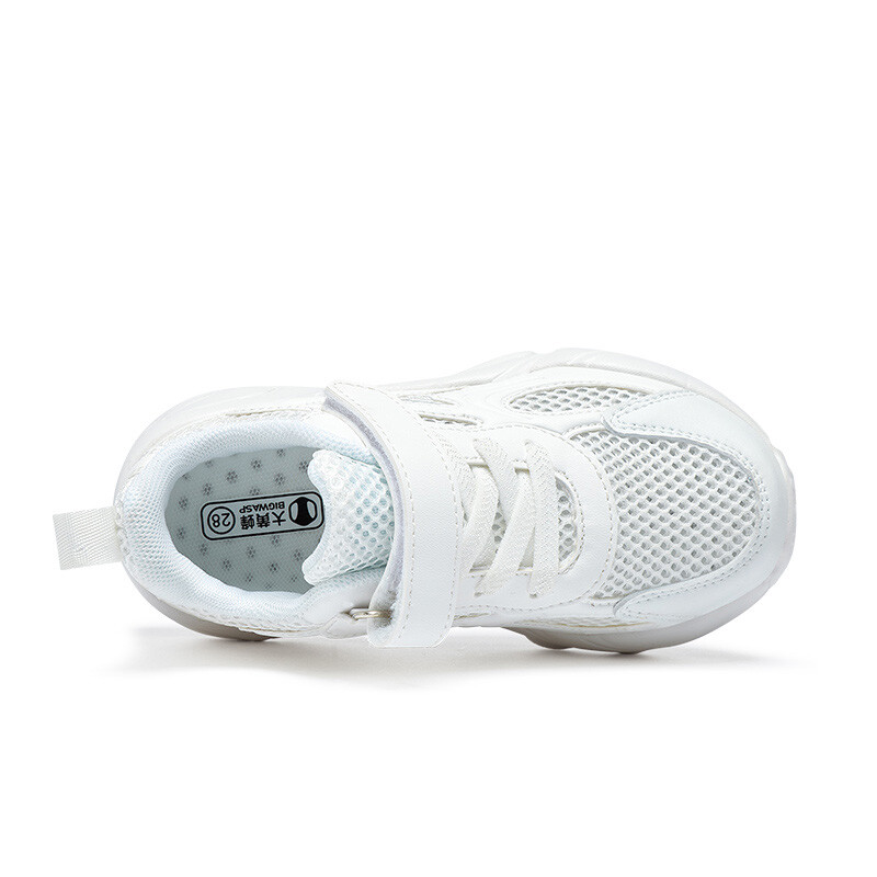 Легкие детские кроссовки Kids Low-top Big Wasp, белый/синий — фото 3