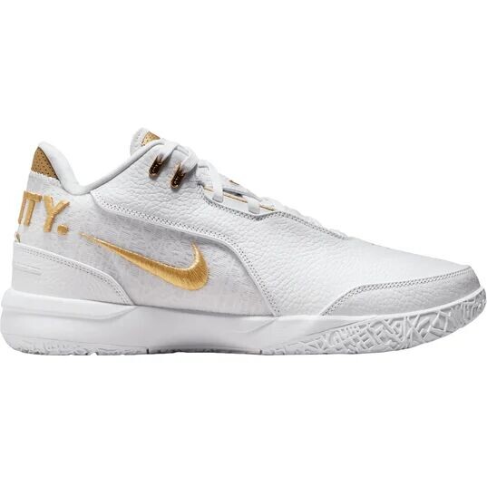 

Баскетбольные кроссовки Zoom Lebron NXXT Gen AMPD Акции Nike, цвет Weiß/Gold/Schwarz