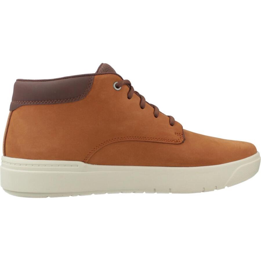 Кроссовки Timberland модель Seneca Bay Mid Lace Up цвет коричневый — фото 4