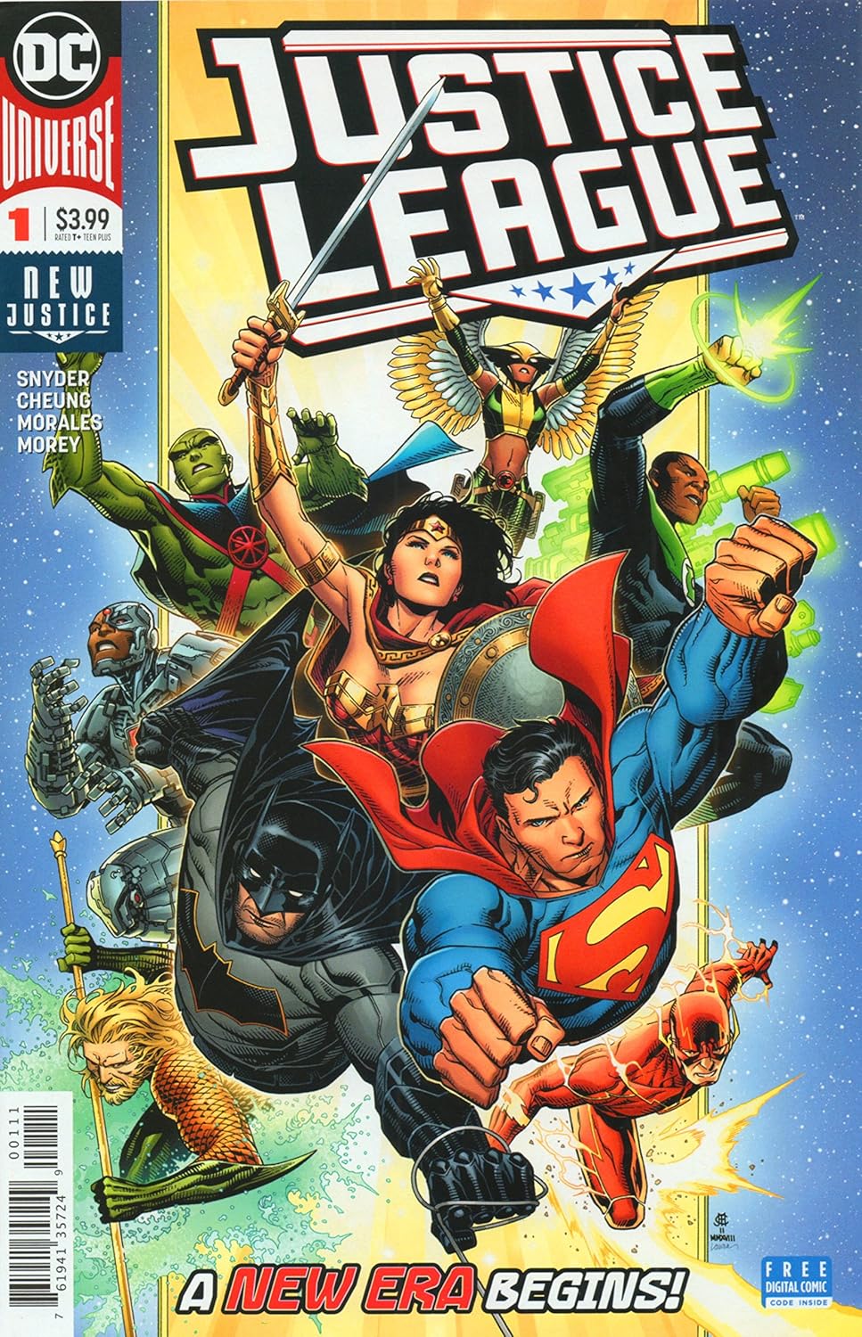 

Justice League #1 Main Jim Cheung Cover (DC Comics)