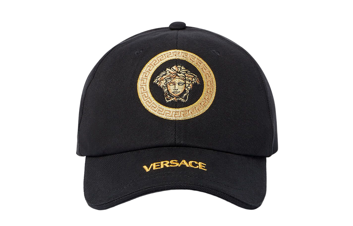 

Бейсболка женская черная VERSACE
