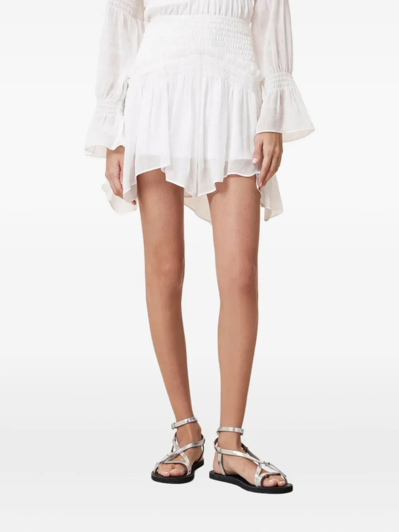 

Мини-юбка AllSaints Pamela, белый