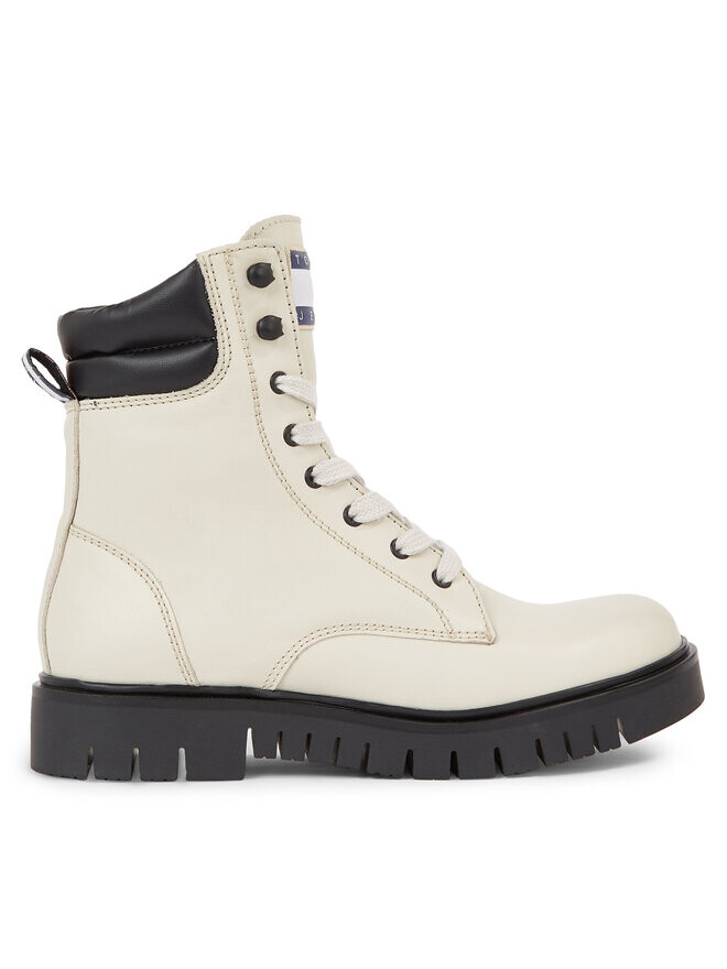Ботинки на плоской подошве Tjw Lace Up Boot Tommy Jeans, бежевый