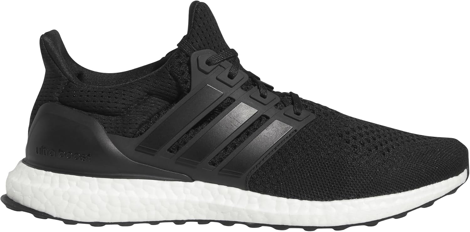 Мужские кроссовки для бега Adidas Ultraboost 1.0, белый/черный/зеленый — фото 4