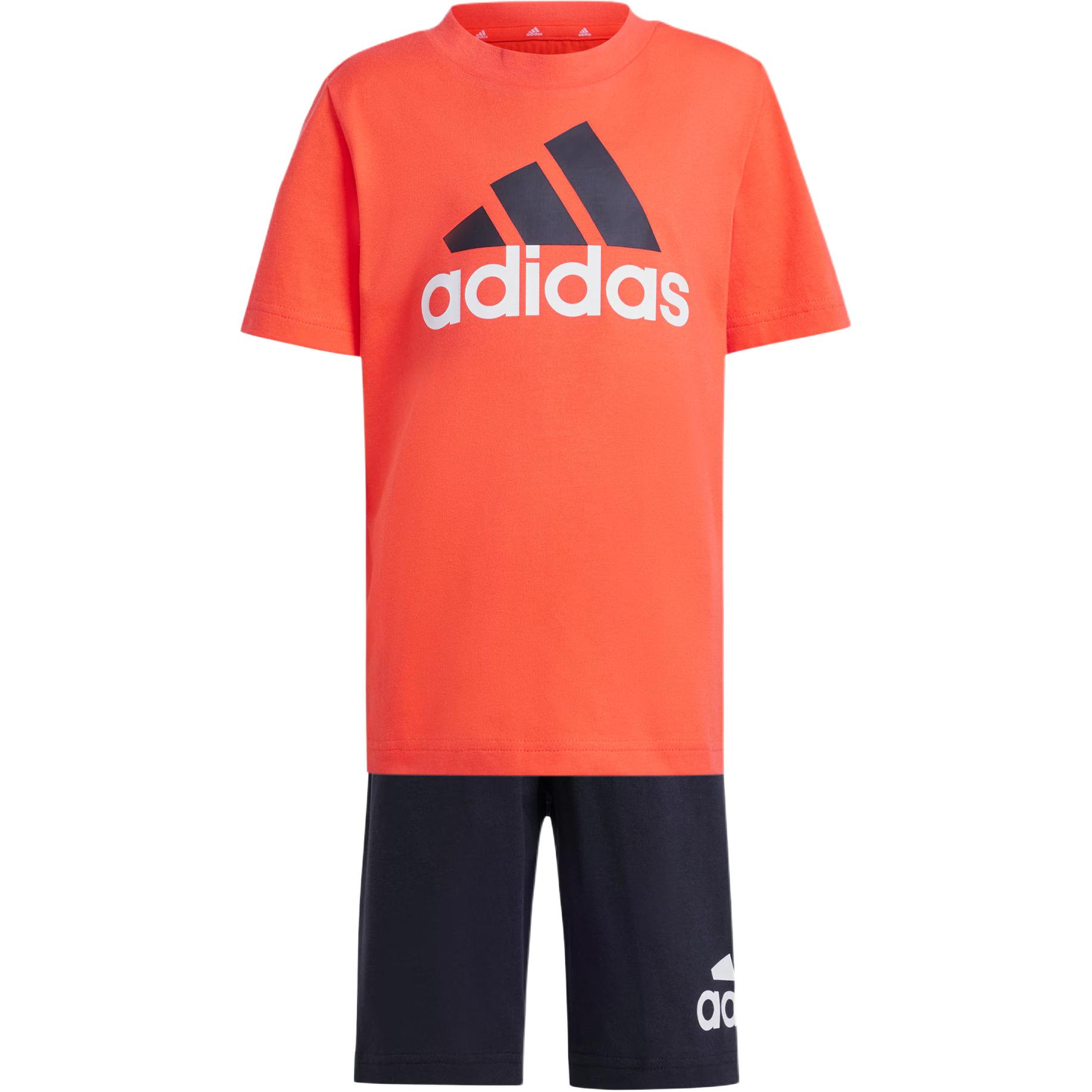

Повседневный спортивный костюм LK BL CO T SET для детей 3-7 лет Adidas, светло-красный