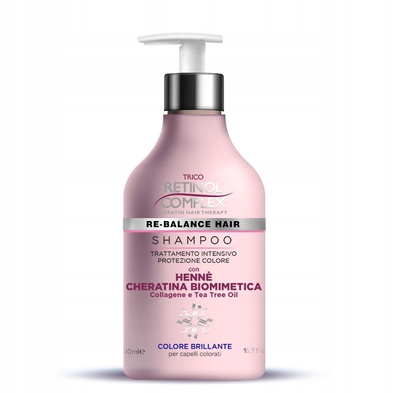 

Шампунь для защиты цвета RETINOL COMPLEX 500 мл Inna marka