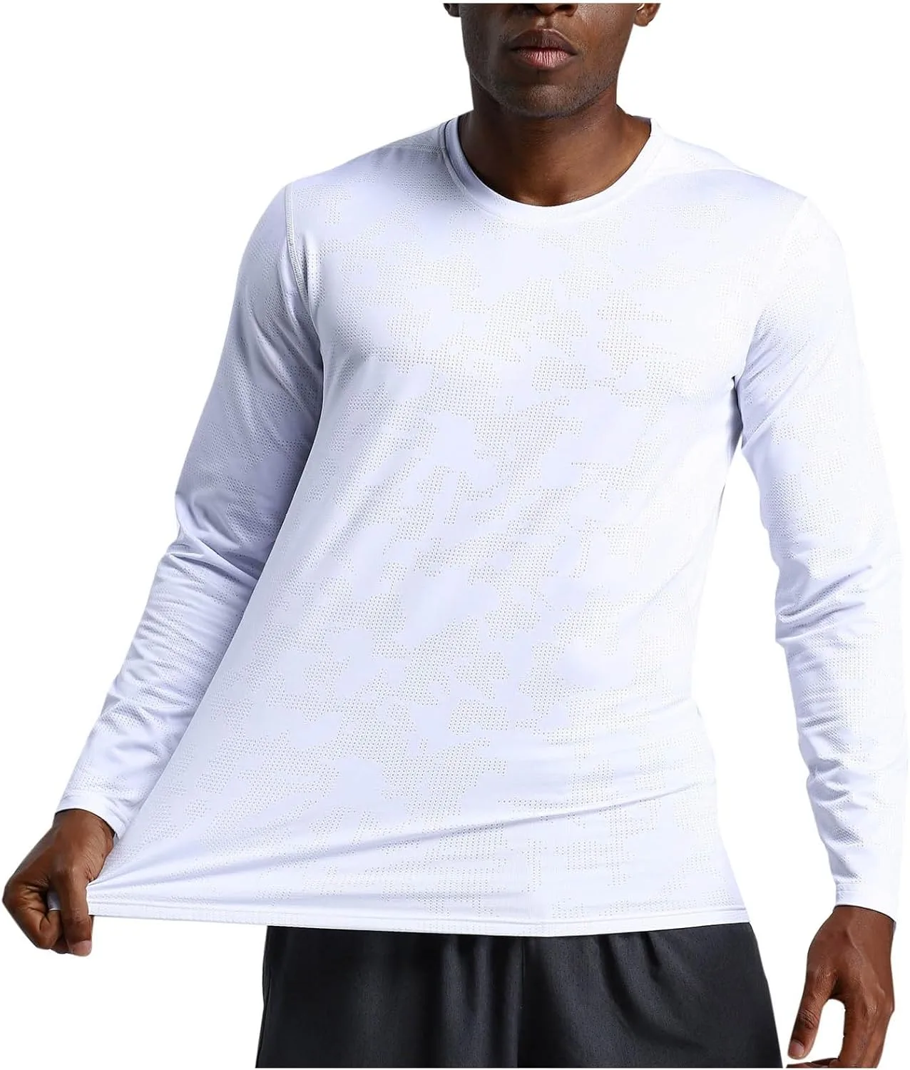 

Мужская футболка с длинным рукавом Quick Dry для тренировок