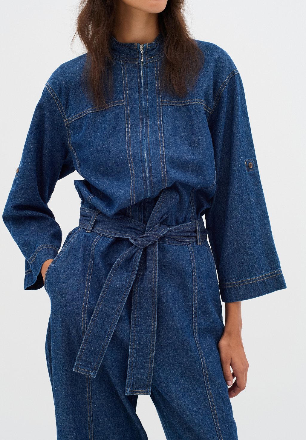 

Комбинезон RUBINAIW InWear, синий деним