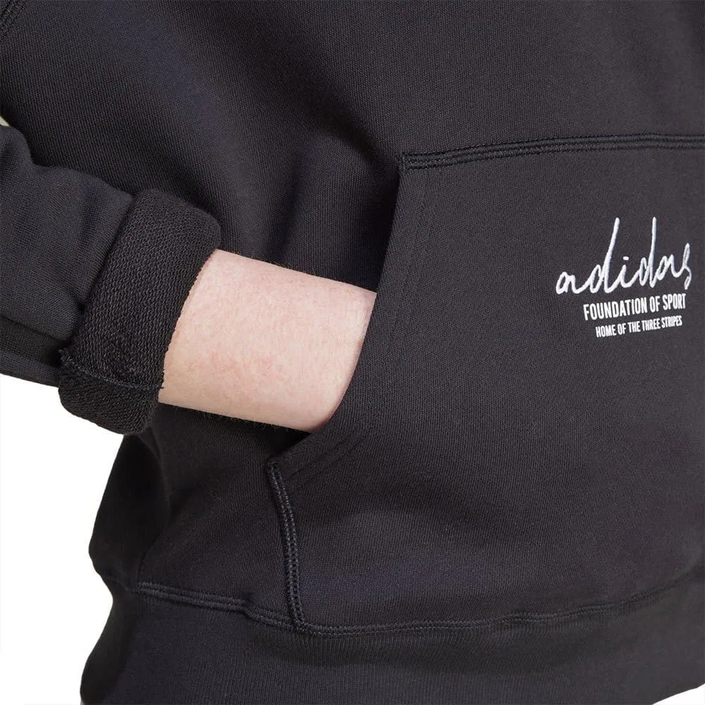 Женский худи Active, adidas, свободный крой, Black — фото 2