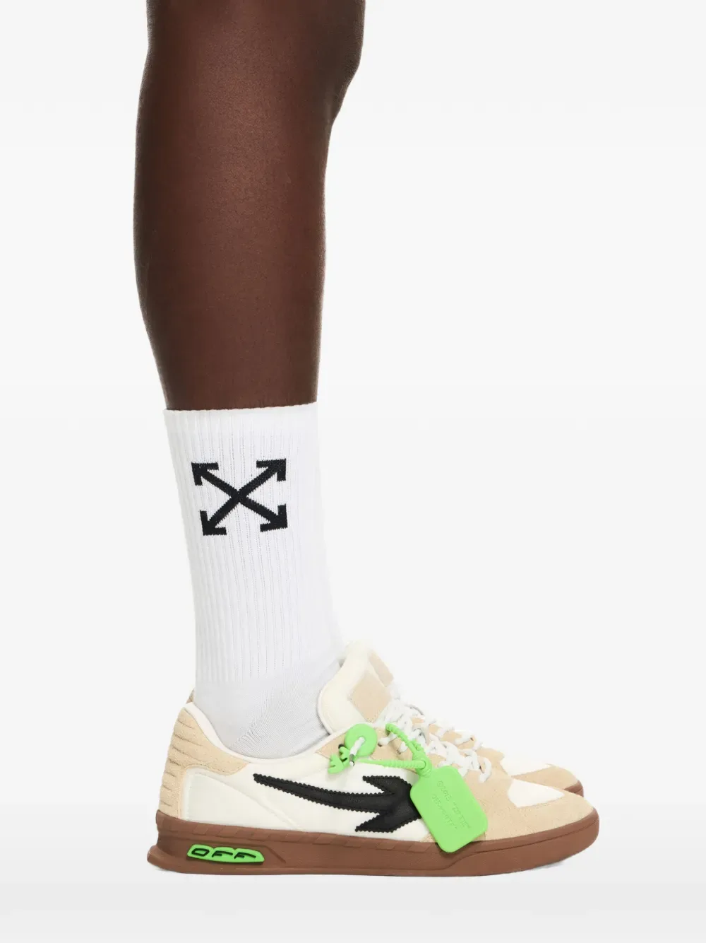 Новые кроссовки Slim Arrow OFF-WHITE, бежевый
