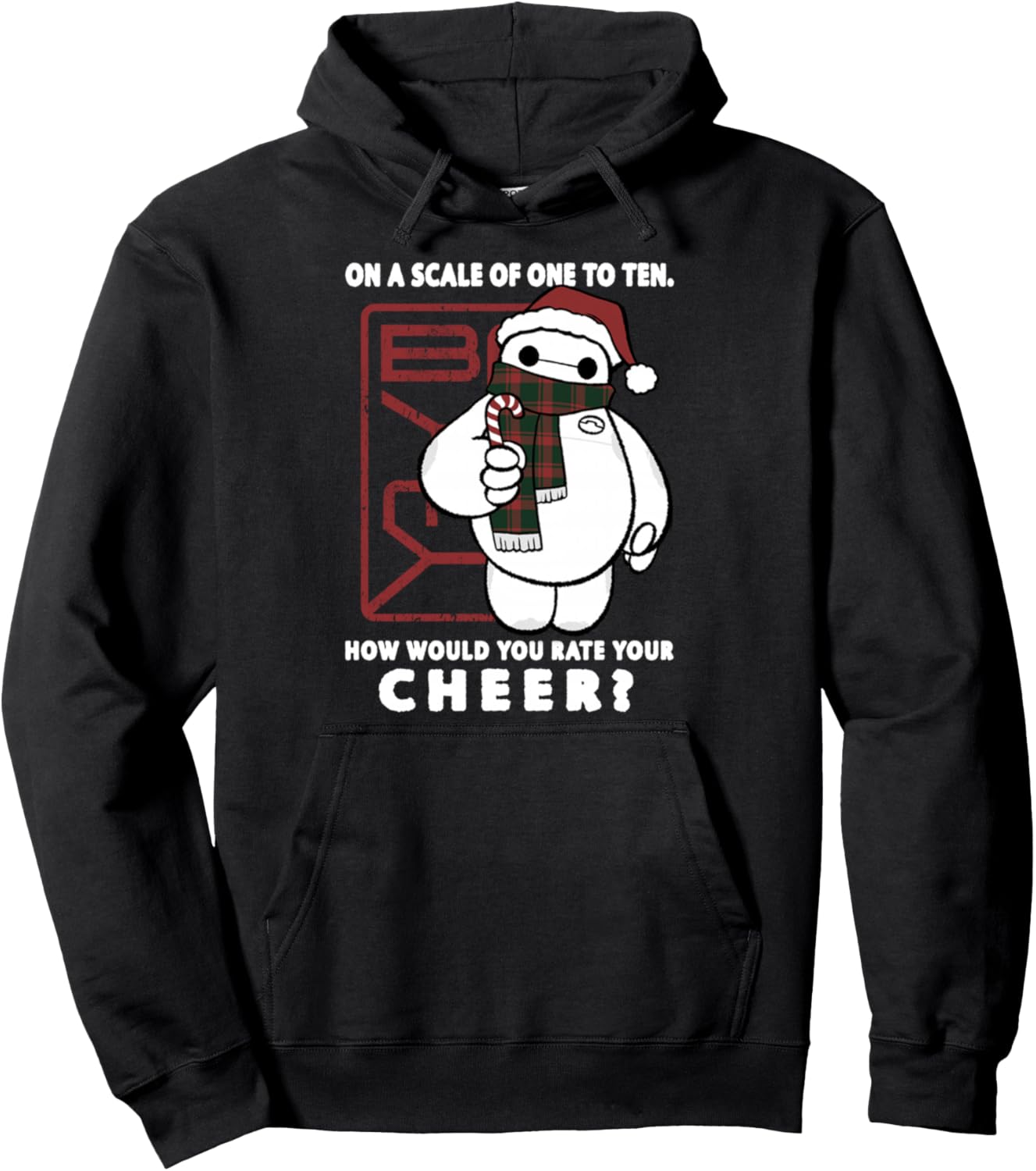 

Худи Disney Бэймакс из Большого героя, черная, Черный, Худи Disney Бэймакс из Большого героя, черная