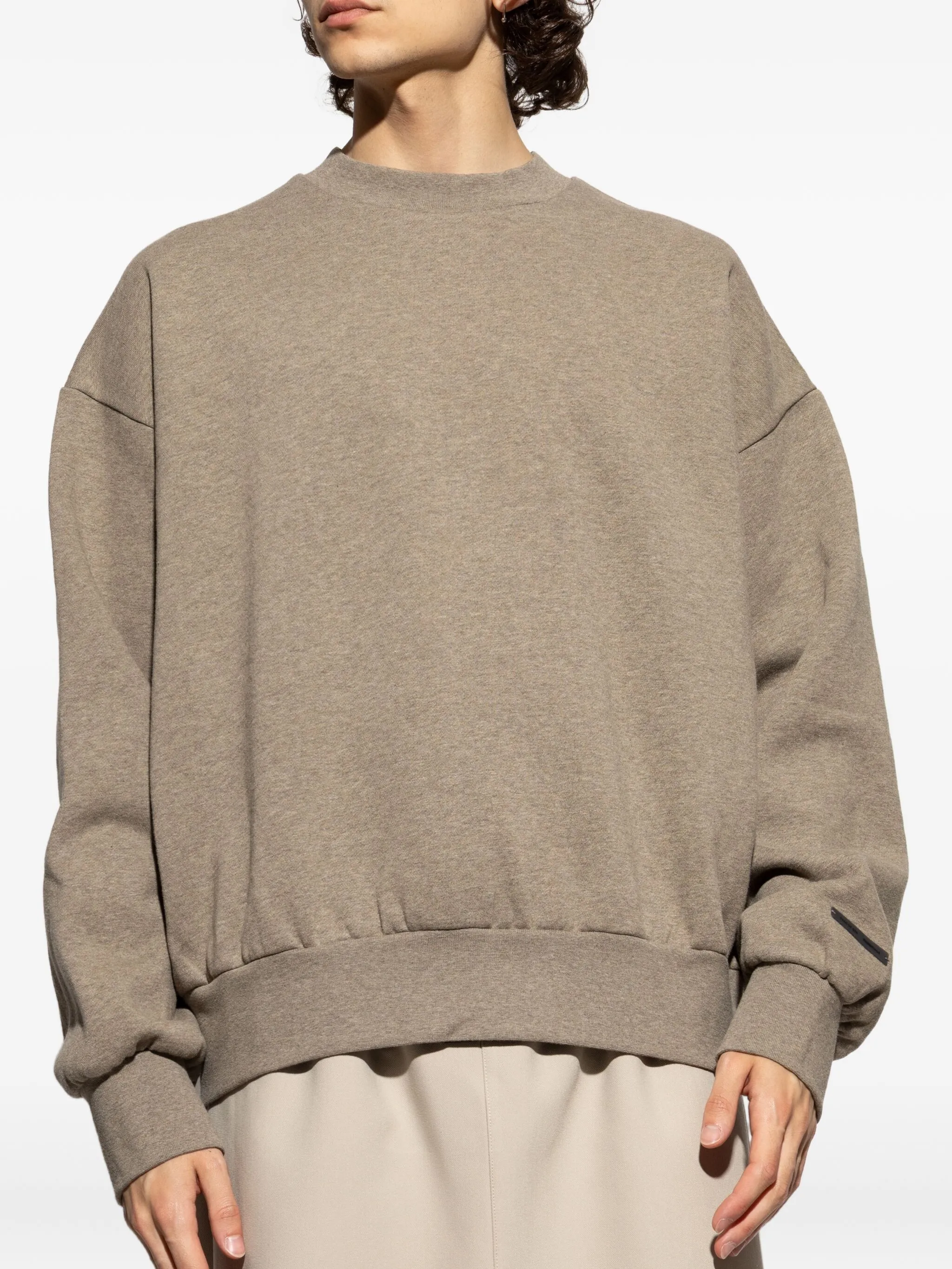 Толстовка с логотипом Fear Of God Essentials, коричневый — фото 3