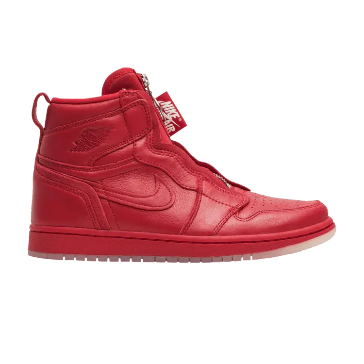 Кроссовки Air Jordan Anna Wintour x Wmns Air Jordan 1 Retro High Zip AWOKSample, красный