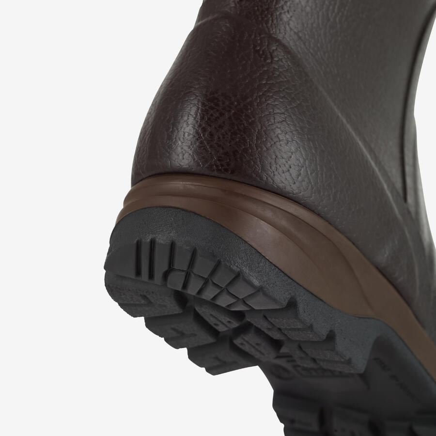 Водонепроницаемые резиновые сапоги Aigle Terra Pro Vario, коричневые — фото 4