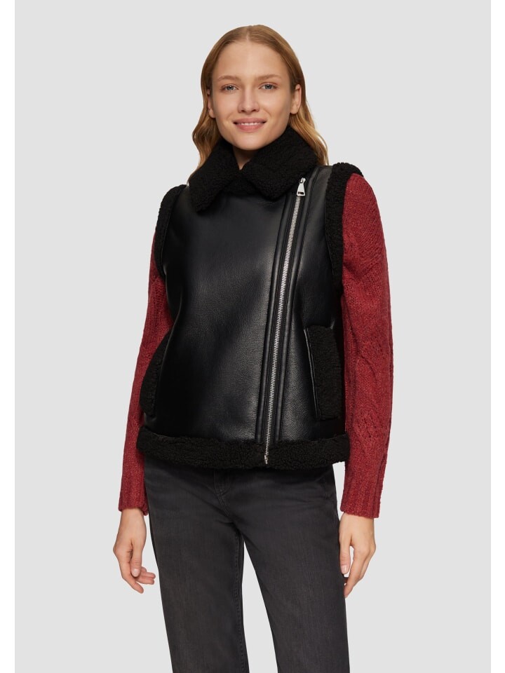 

Спортивный жилет sOliver Outdoor ärmellos, черный