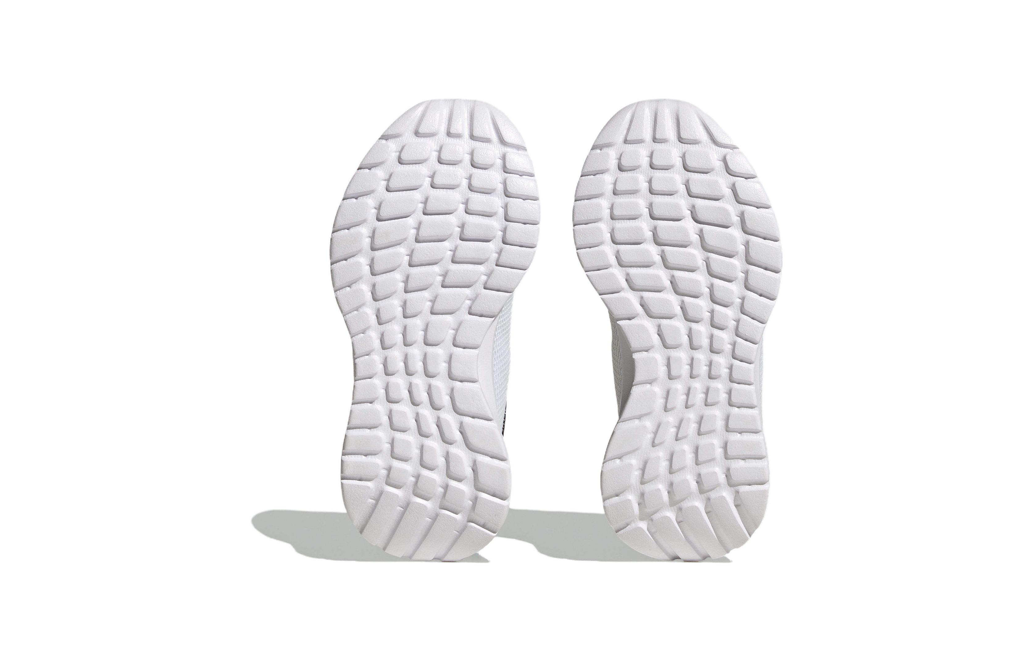 Adidas Кроссовки для бега TENSAUR с низким верхом, устойчивые к истиранию, белые, черные, детские — фото 4