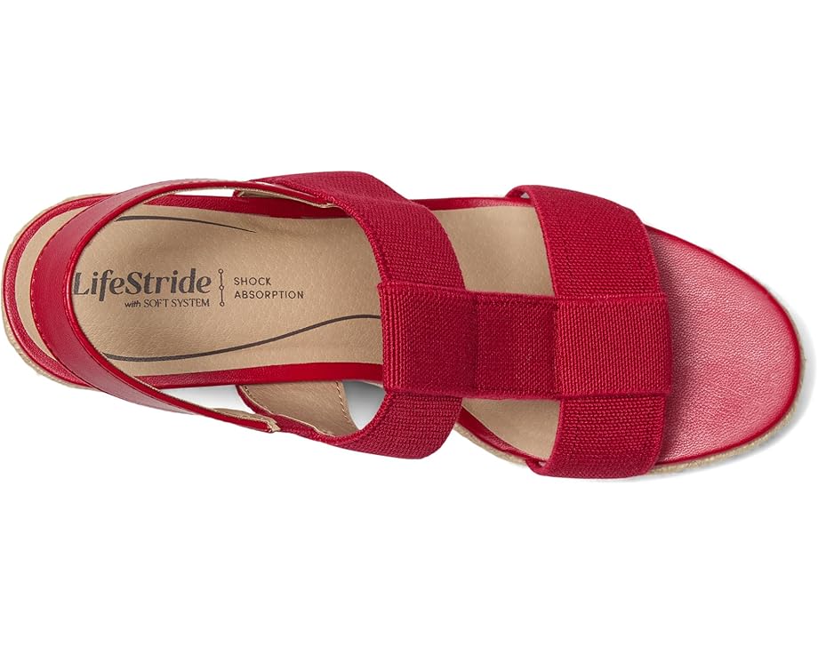 Туфли LifeStride Tallulah, цвет Fire Red Faux Leather — фото 2