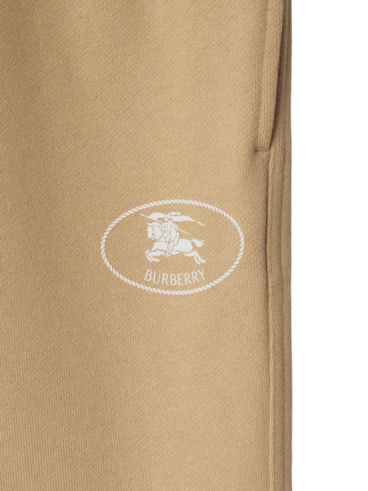 Шорты Burberry из хлопка, нейтральные — фото 4