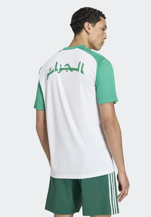 Футболка сборной алжира на 26-й домашний предматчевый матч Adidas Performance, White — фото 3