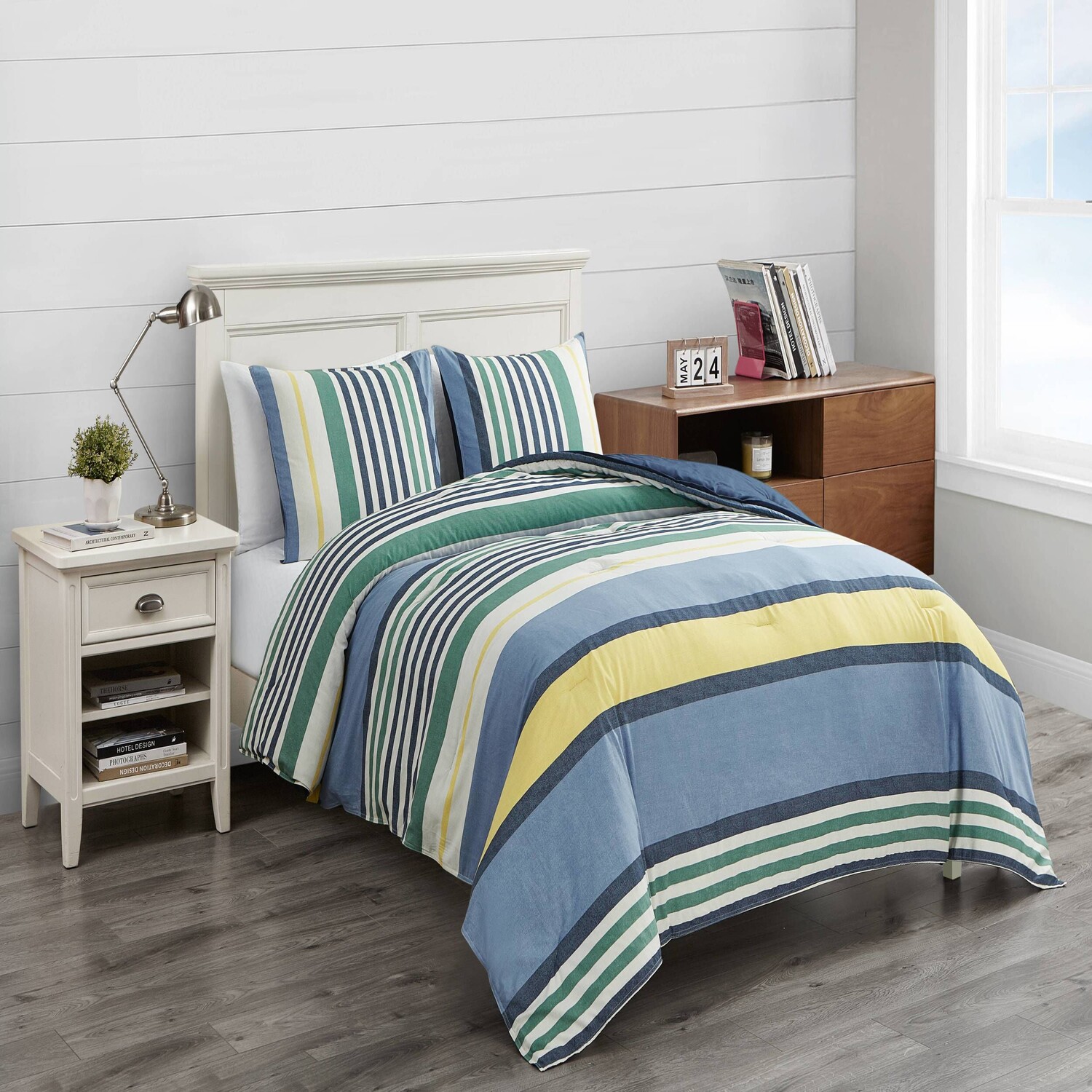 

Комплект одеял Nautica Dover, цвет Pacific Blue