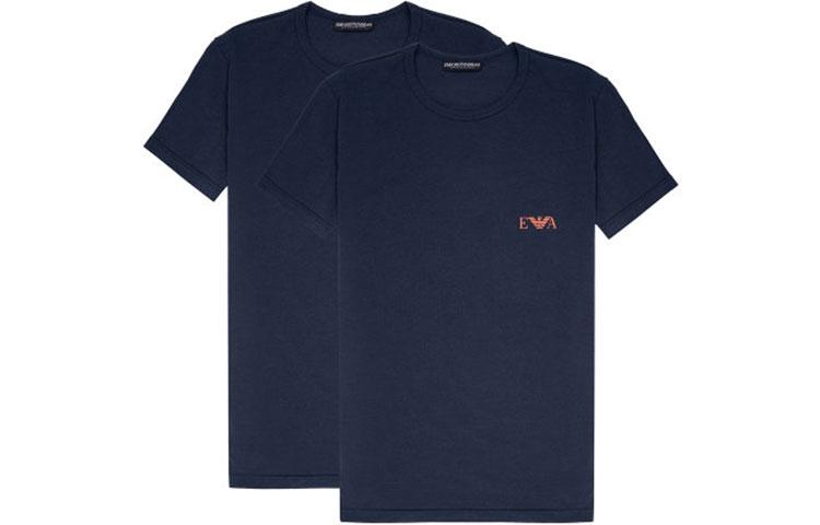 

Футболка мужская Emporio Armani, комплект 2 штуки, тёмно-синий