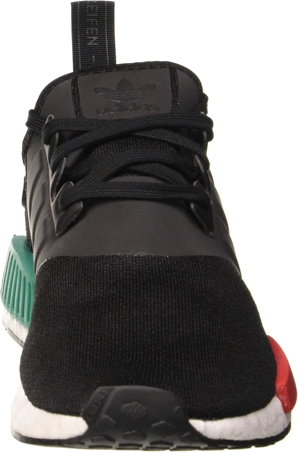 Мужские кроссовки Adidas NMD_r1, черный/красный/зеленый — фото 2
