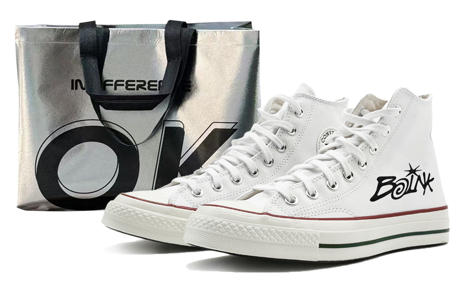 Converse Ботинки Chuck 70 Chuck Taylor SIN3A взрывоустойчивые, увеличивающие рост, высокие, парусиновые, унисекс, белые