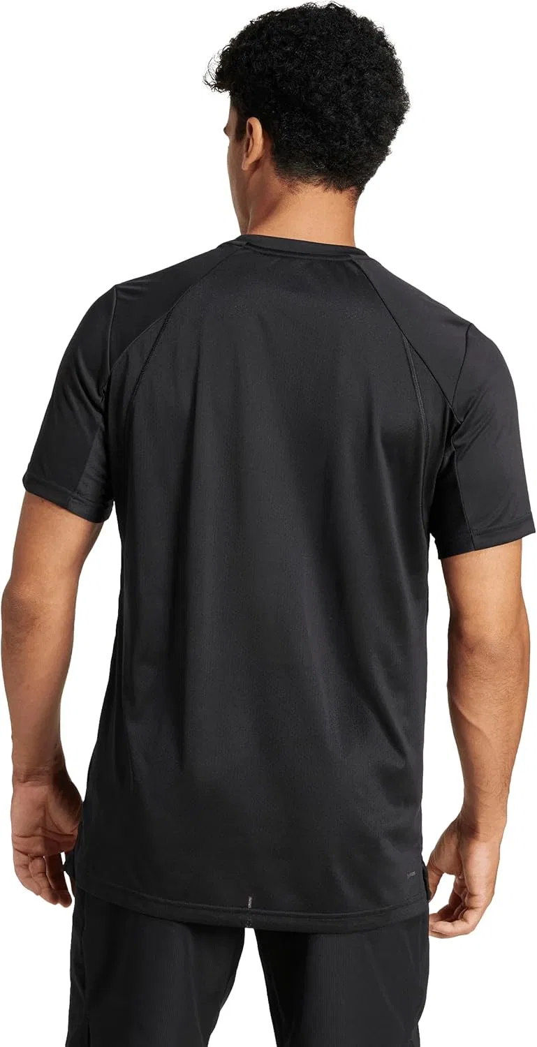 Футболка Adidas Men's Club Tennis Climacool, черный — фото 3