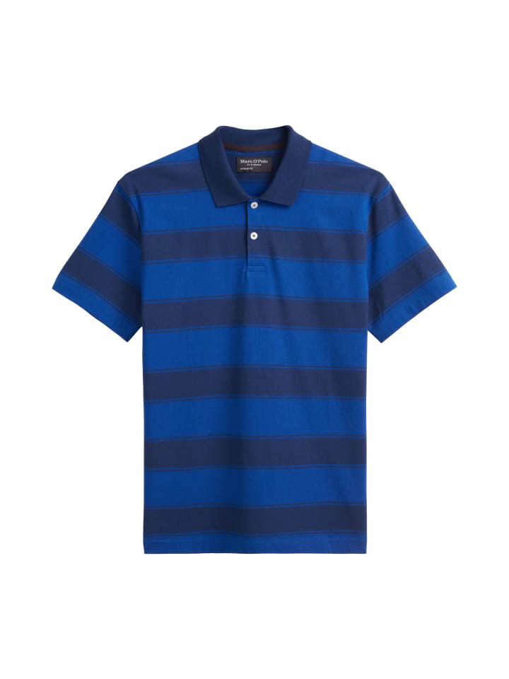 

Футболка поло Marc O'Polo, цвет multi/venom blue