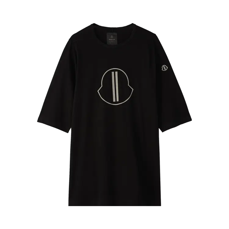 

Футболка Rick Owens x Moncler Short-Sleeve Level 'Black', черный