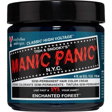

Краска для волос высокого напряжения Зачарованный лес 118 мл, Manic Panic